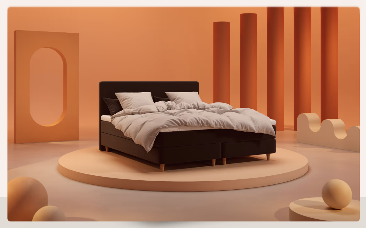 Hand made Horse tail bed (Hästen säng) 
