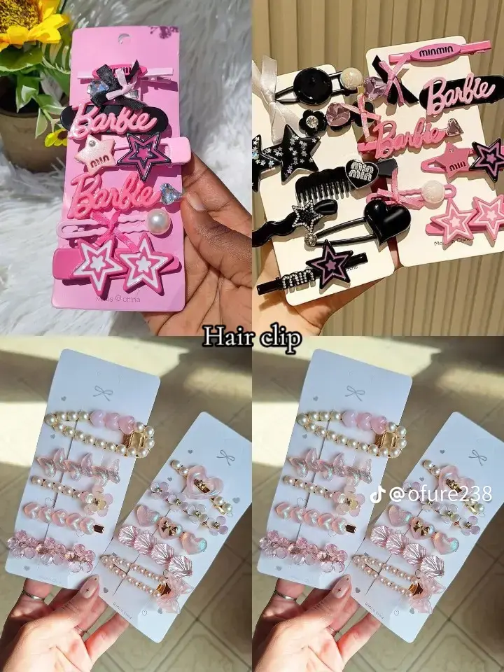 Fancy hair clips