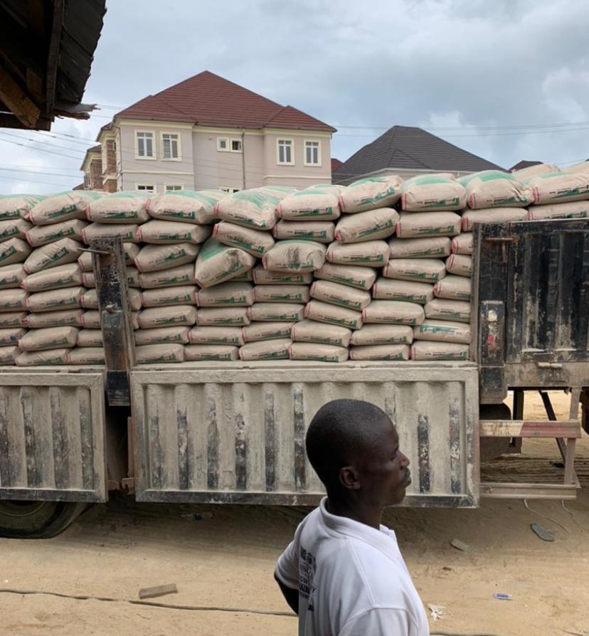 Bags of cement 