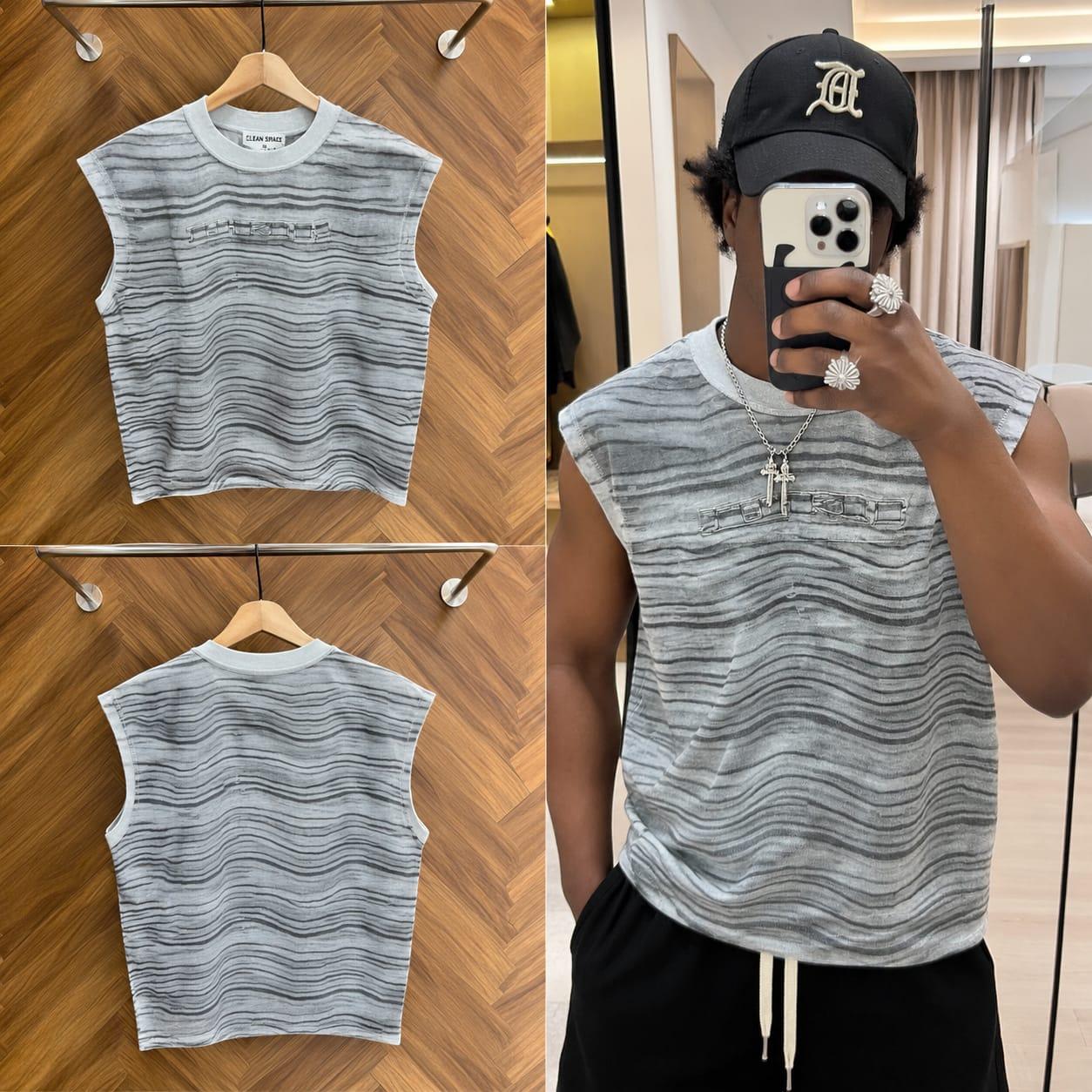 STOCK LUXURY ARMLESS POLO