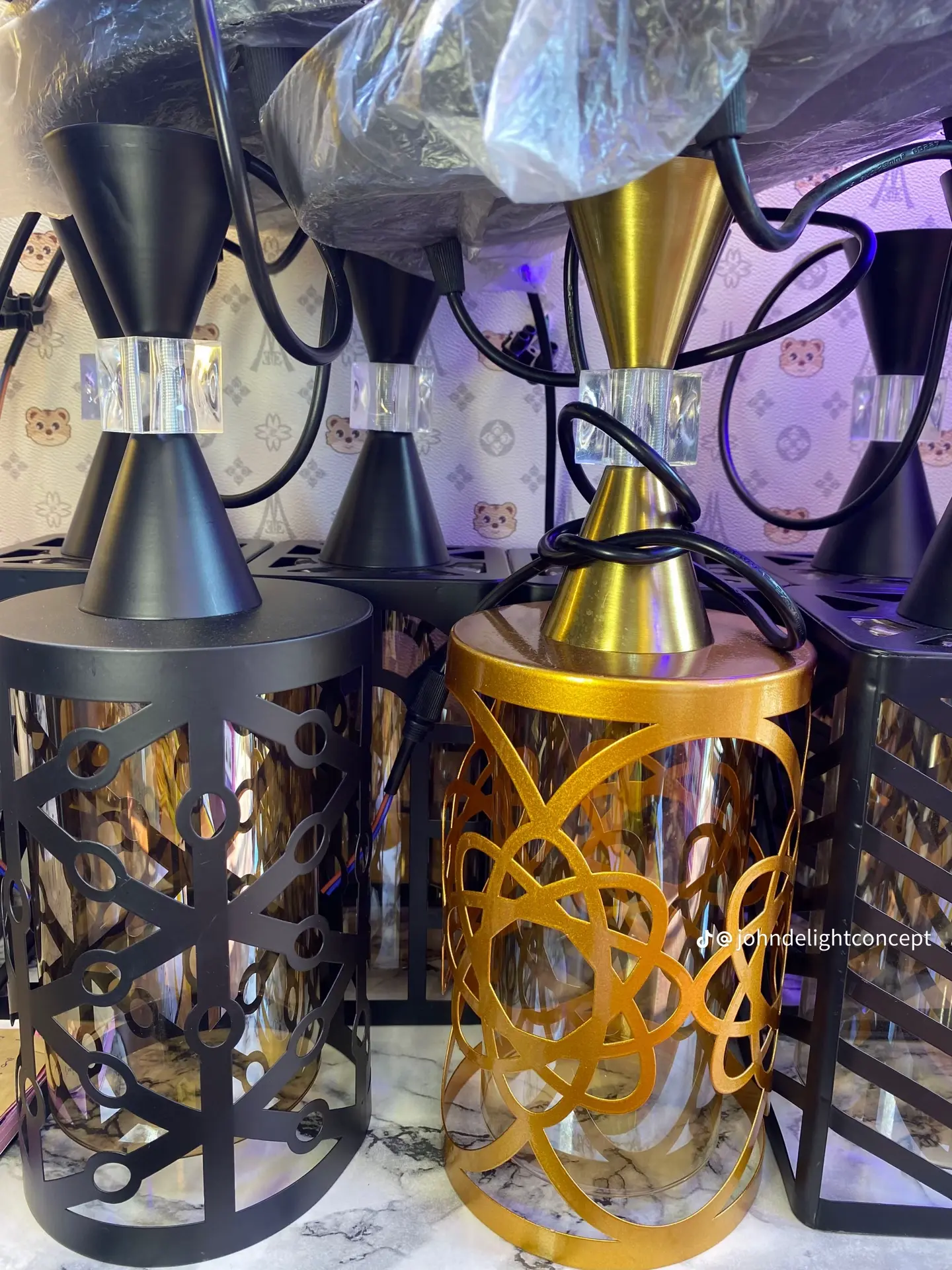 Mini chandelier